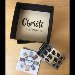 Christo by Brighton Tokyo Wide Cuff Bracelet